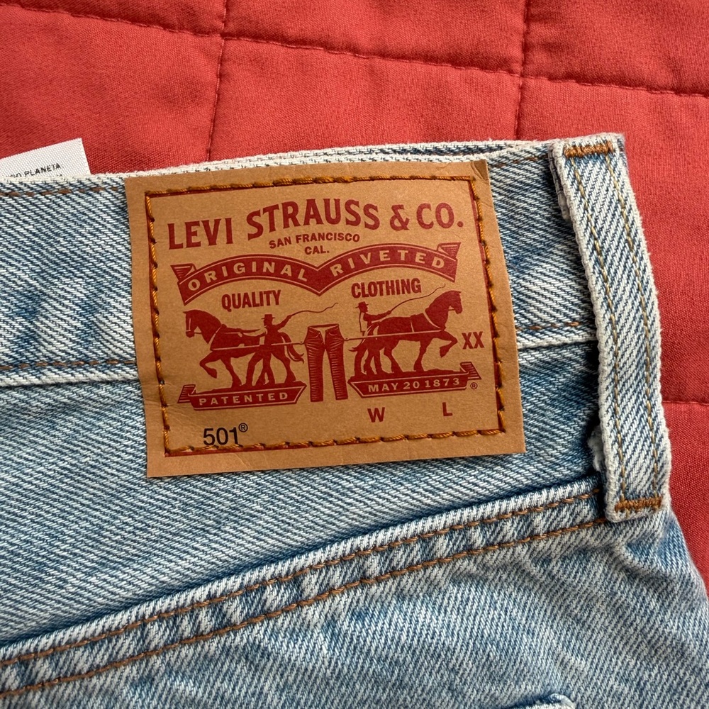 Levi's 501 High Rise Shorts - Picture 4 of 6